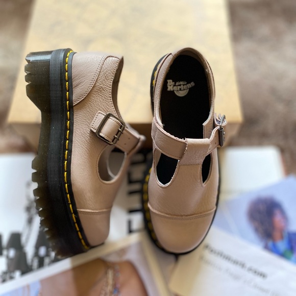 Dr. Martens Bethan T-Bar Platform Shoe - Picture 8 of 10